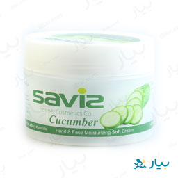 کرم نرم کننده و مرطوب کننده خیار 180 گرمی ساویز