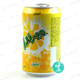 نوشابه قوطی لیمویی 330 میلی لیتری میرندا