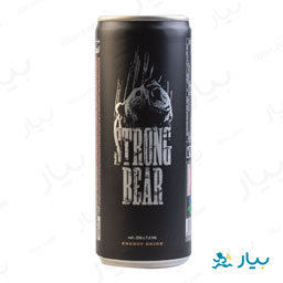 نوشابه انرژی زا قوطی 250 میلی لیتری استرانگ بر