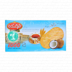 بیسکویت نارگیلی 1000 گرمی فرخنده