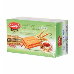 بیسکویت با طعم هل و تزیین کنجد 850 گرمی فرخنده