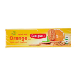 بیسکویت پرتقالی 130 گرمی فرخنده