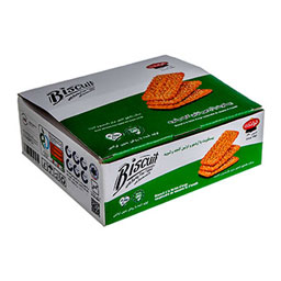 بیسکویت آرد جو 800 پذیرایی جعبه مقوایی 580 گرمی فرخنده