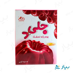 پودر ژله تمشک خانواده 250گرمی جلی