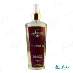 اسپری بادی اسپلش بی رنگ با اسانس ایفوریا 250 میلی لیتری لابورن