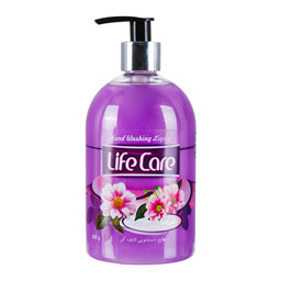 مایع دستشویی لایف کر 500گرمی بنفش صدفی