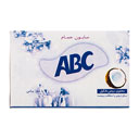 صابون حمام با روغن نارگیل با عطر یاس 125 گرمی آ.ب.ث
