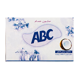 صابون حمام با روغن نارگیل با عطر یاس 125 گرمی آ.ب.ث