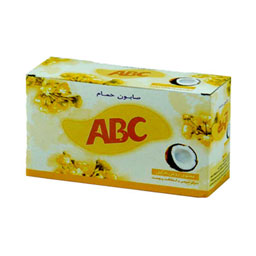 صابون 125 گرمی زرد آ.ب.ث