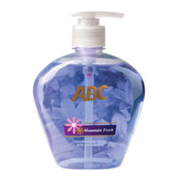 مایع دستشویی آبی 400 گرمی آ.ب.ث