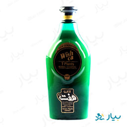شامپو هفت گیاه مخصوص موهای چرب 600گرمی ویشکا