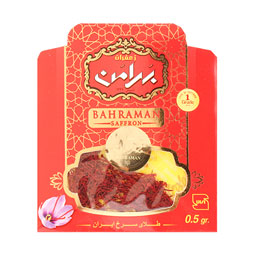 زعفران پاکتی 0.5 گرمی بهرامن