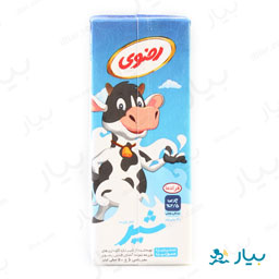 شیر نیم چرب 200 گرمی رضوی
