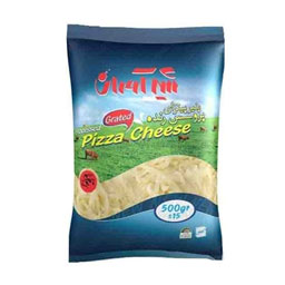 پنیر پیتزا رنده شده 500 گرمی شیرآوران