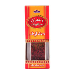 زعفران سرگل کریستال 3 گرمی خشکپاک