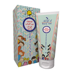 لوسیون ضد آفتاب کودک 40 گرمی نلا