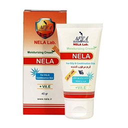 کرم مرطوب کننده فاقد چربی مناسب پوست های چرب و مختلط 40 گرمی نلا