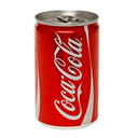 نوشابه کولا 150 میلی لیتری قوطی کوکاکولا