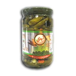 خیارشور سوپر ویژه 750 گرمی توکل