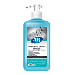 مایع ضد عفونی کننده و پاک کننده دست و سطوح حجم 500 میلی لیتری آتی