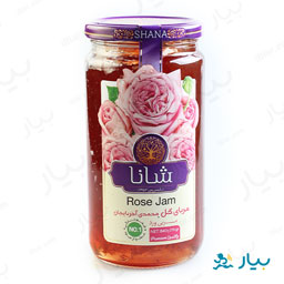 مربای گل شیشه 840 گرمی شانا