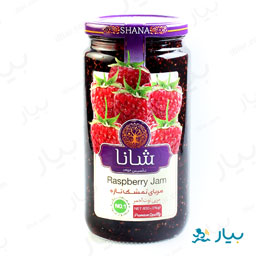 مربای تمشک شیشه 830 گرمی شانا