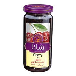 مربای گیلاس شانا ظرف شیشه ای 310 گرمی