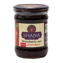 مربای توت فرنگی ظرف شیشه ای 285 گرمی شانا