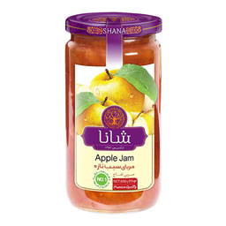 مربای سیب تازه 830 گرمی شانا
