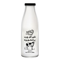 شیر کم چرب پروتین 946 میلی لیتری دامداران