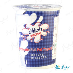 ماست پر چرب پروبیوتیک 500 گرمی دامداران