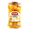 کمپوت زردآلو شیشه ای 700 گرمی اصالت