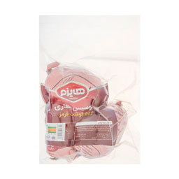 سوسیس بلغاری 55 درصد گوشت قرمز بسته 3 عددی هایزم