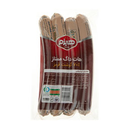 هات داگ 70 درصد گوشت 4 عددی هایزم