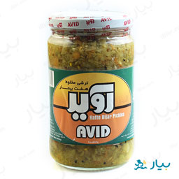 ترشی هفت بیجار شیشه 700 گرمی آوید