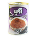 کنسرو خوراک بادمجان 420 گرمی آوید