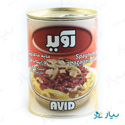 کنسرو سس ماکارونی قوطی 380 گرمی آوید
