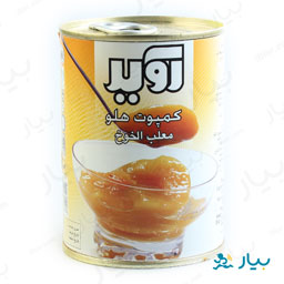 کمپوت هلو قوطی 400 گرمی آوید