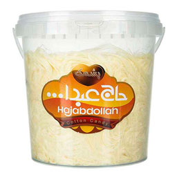 پشمک زعفرانی 300 گرمی حاج‌عبدالله