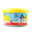 خمیر بازی سطلی 5 رنگ آریا