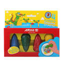 مداد شمعی دوکی 4 رنگ آریا