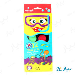 آبرنگ 12 کمان بزرگ آریا
