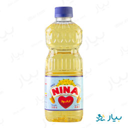 روغن مایع خالص و گیاهی کانولا 810 گرمی نینا