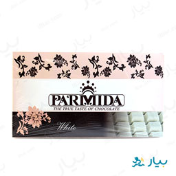 شکلات سفید قالبی 450گرمی پارمیدا