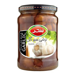 ترشی سیرگل شیشه اختصاصی 650گ سحر