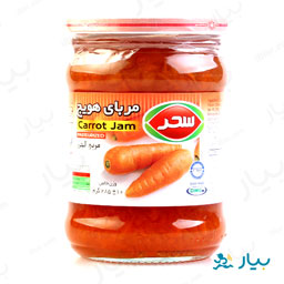 مربا هویج شیشه ای 285 گرمی سحر