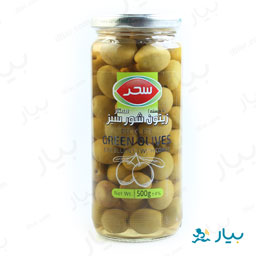 زیتون شور سبز 500 گرمی سحر