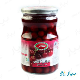 ترشی آلبالو شیشه 670گرمی سحر