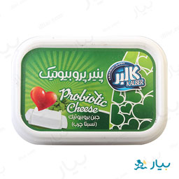 پنیر سفید نسبتا چرب پروبیوتیک 250 گرمی کالبر
