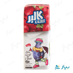 شیر توت فرنگی 200 میلی لیتری کالبر